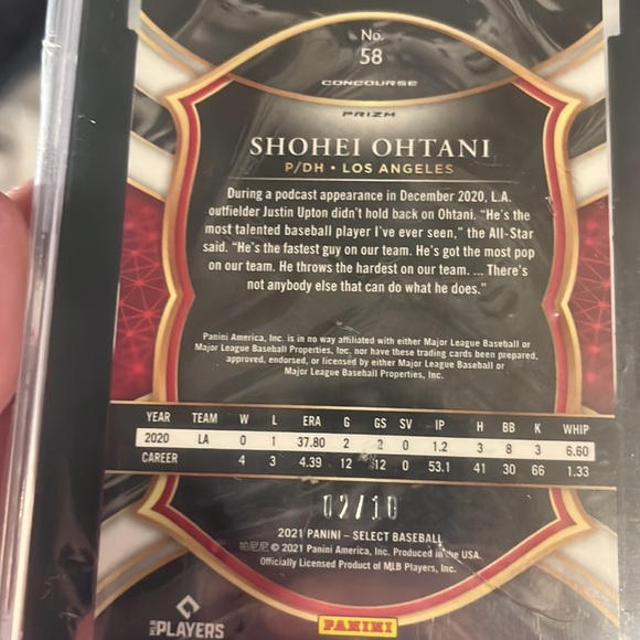 Shohei Othani - Picture 2 of 2